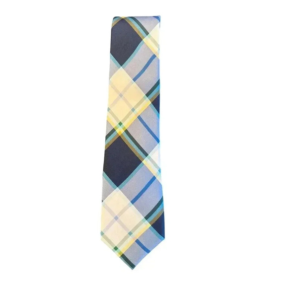 THE TIE BAR preppy tie - blues.  Silk - Picture 1 of 2